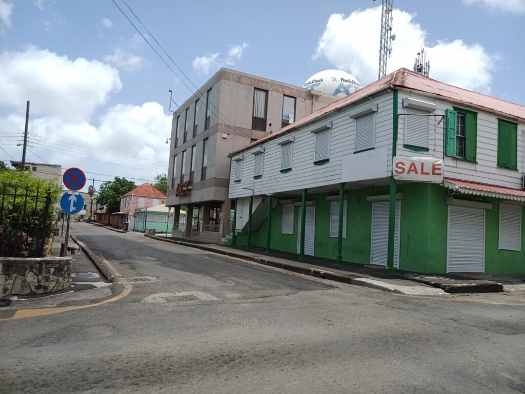 The Delos J. Martin store was replaced by the ACT building, as shown in the photo below.