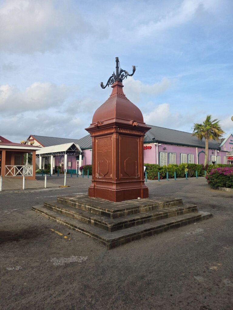 This photo shows the memorial today.